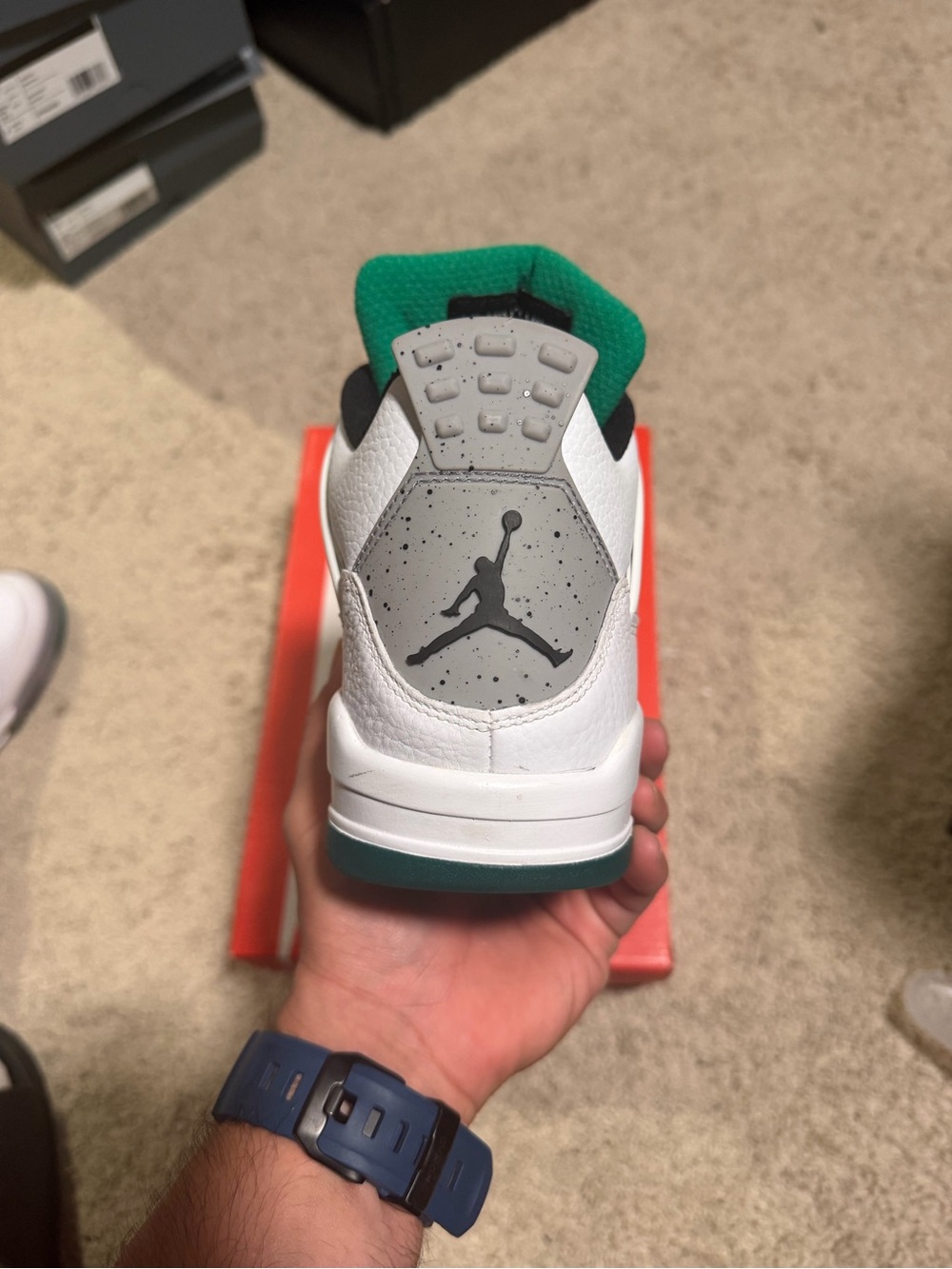 Jordan 4 βRastaβ - Picture 4 of 10